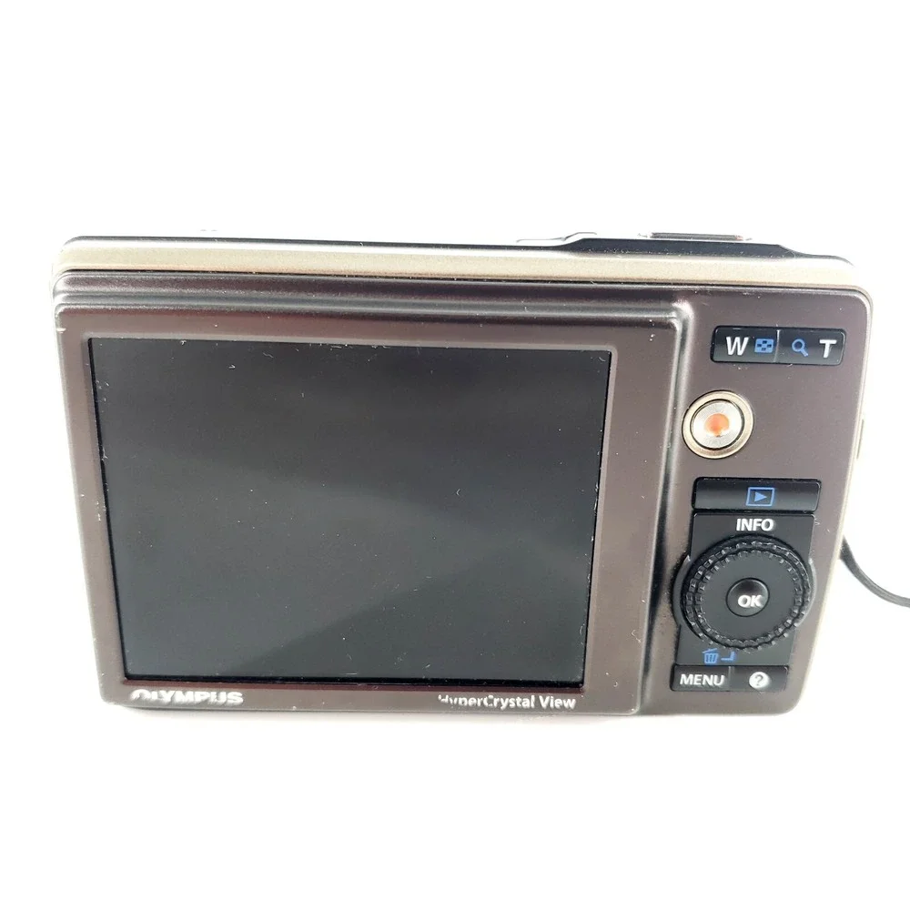 Olympus u9010 14 MP Digital Camera w/ Battery, Charger, SD Card Tested & Works